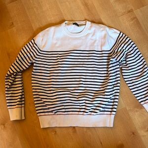Striped light weight sweater
